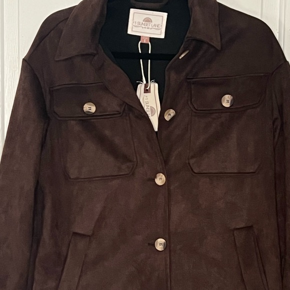 Brown Shacket - Picture 3 of 4